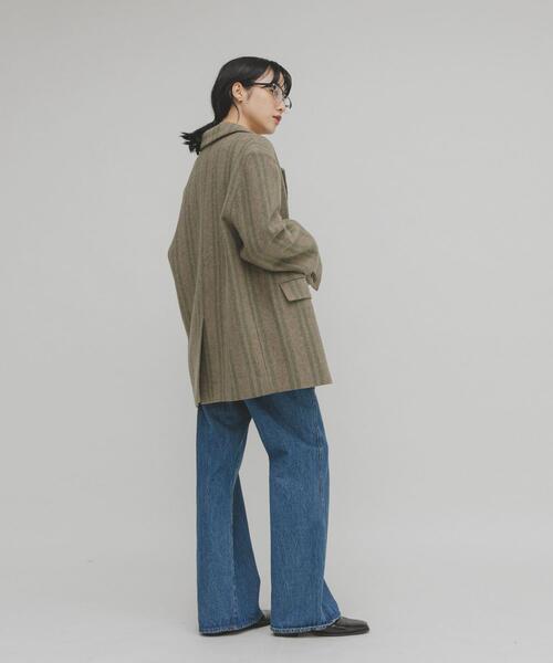 KBF（ケイビーエフ）の「ウールMIXテーラードジャケット（その他アウター・レディース・グリーン系その他/オレンジ系その他・ONE）」の18枚目の写真