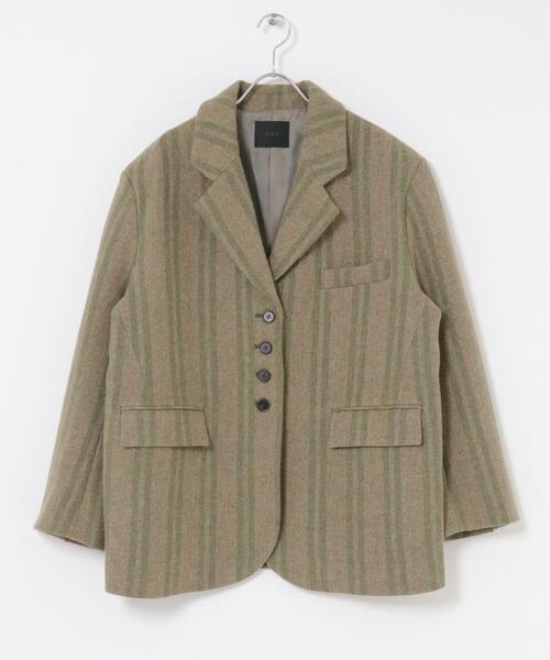 KBF（ケイビーエフ）の「ウールMIXテーラードジャケット（その他アウター・レディース・グリーン系その他/オレンジ系その他・ONE）」の19枚目の写真