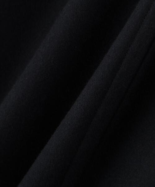 MARGARET HOWELL（マーガレットハウエル）の「LIGHT FLANNEL WOOL COAT（ダッフルコート・レディース・ブラック・2/1）」の16枚目の写真