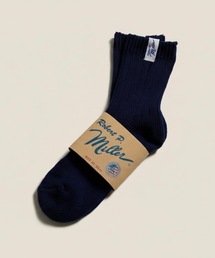 MILLER（ミラー）の「Robert P. Miller / 1P Crew Socks クルーソックス 靴下  / 347C（ソックス/靴下）」