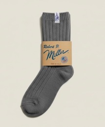 MILLER（ミラー）の「Robert P. Miller / 1P Crew Socks クルーソックス 靴下  / 347C（ソックス/靴下）」