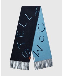 ステラマッカートニー マフラー STELLA McCARTNEY｜ステラ マッカートニーのマフラー（ブルー