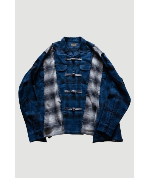 DISCOVERED(ディスカバード)の「× PENDLETON CHINA WIDE SHIRT(シャツ/ブラウス・メンズ・ブルー系その他/ミント/ブルー系その他2/レッド系その他/グレー系その他/ワイン・FREE)」の1枚目の写真