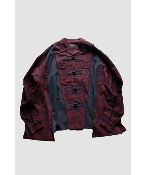 DISCOVERED(ディスカバード)の「× PENDLETON CHINA WIDE SHIRT(シャツ/ブラウス・メンズ・ブルー系その他/ミント/ブルー系その他2/レッド系その他/グレー系その他/ワイン・FREE)」の5枚目の写真
