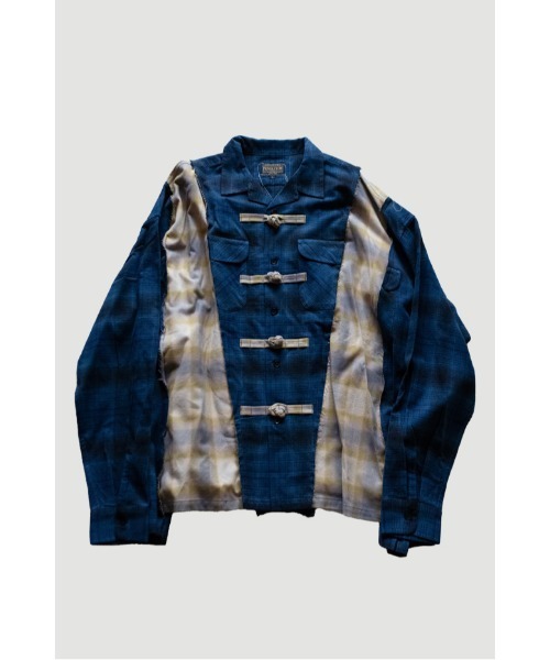 DISCOVERED(ディスカバード)の「× PENDLETON CHINA WIDE SHIRT(シャツ/ブラウス・メンズ・ブルー系その他/ミント/ブルー系その他2/レッド系その他/グレー系その他/ワイン・FREE)」の4枚目の写真