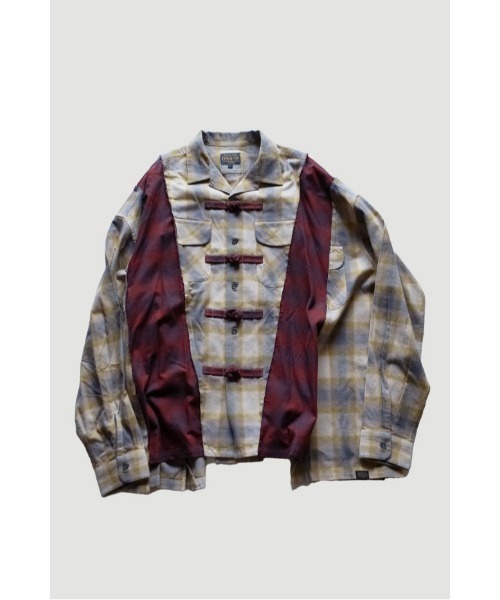 DISCOVERED(ディスカバード)の「× PENDLETON CHINA WIDE SHIRT(シャツ/ブラウス・メンズ・ブルー系その他/ミント/ブルー系その他2/レッド系その他/グレー系その他/ワイン・FREE)」の3枚目の写真