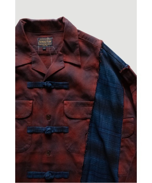 DISCOVERED(ディスカバード)の「× PENDLETON CHINA WIDE SHIRT(シャツ/ブラウス・メンズ・ブルー系その他/ミント/ブルー系その他2/レッド系その他/グレー系その他/ワイン・FREE)」の7枚目の写真