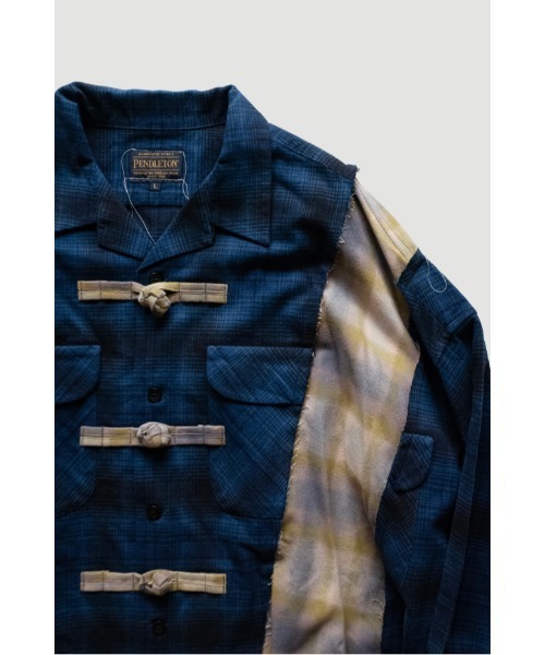 DISCOVERED(ディスカバード)の「× PENDLETON CHINA WIDE SHIRT(シャツ/ブラウス・メンズ・ブルー系その他/ミント/ブルー系その他2/レッド系その他/グレー系その他/ワイン・FREE)」の11枚目の写真
