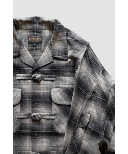 DISCOVERED(ディスカバード)の「× PENDLETON CHINA WIDE SHIRT(シャツ/ブラウス・メンズ・ブルー系その他/ミント/ブルー系その他2/レッド系その他/グレー系その他/ワイン・FREE)」の13枚目の写真