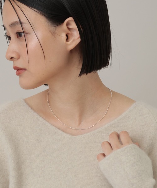 A part by（アパートバイ）の「silver925_ボール（ネックレス・レディース・Silver・FREE）」の3枚目の写真