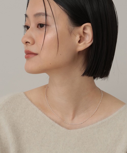A part by（アパートバイ）の「silver925_ボール（ネックレス・レディース・Silver・FREE）」の2枚目の写真