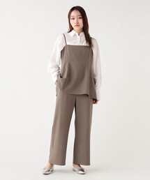 フェイクレイヤード キャミソール サロペット