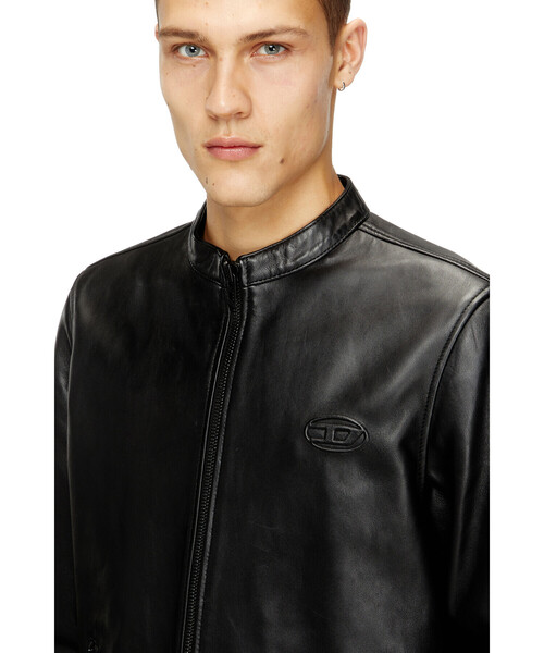 メンズ レザージャケット L-TAD-WRD（ライダースジャケット）｜DIESEL