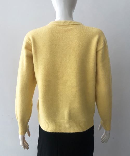 Miniministore(ミニミニストア)の「ボウタイニットトップス きれいめ 秋冬服(ニット/セーター・レディース・レッド/イエロー/ホワイト/ブラック・FREE)」の13枚目の写真