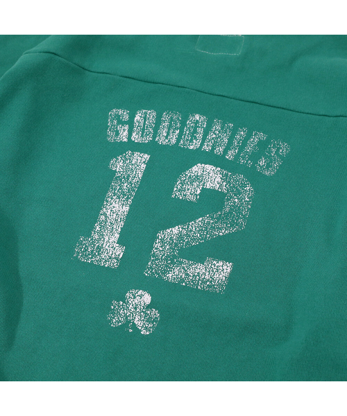GOODNIES(グーニーズ)の「ヴィンテージサッカー3/4スリーブ。グリーン(Tシャツ/カットソー・メンズ・グリーン・LARGE/X-LARGE)」の5枚目の写真