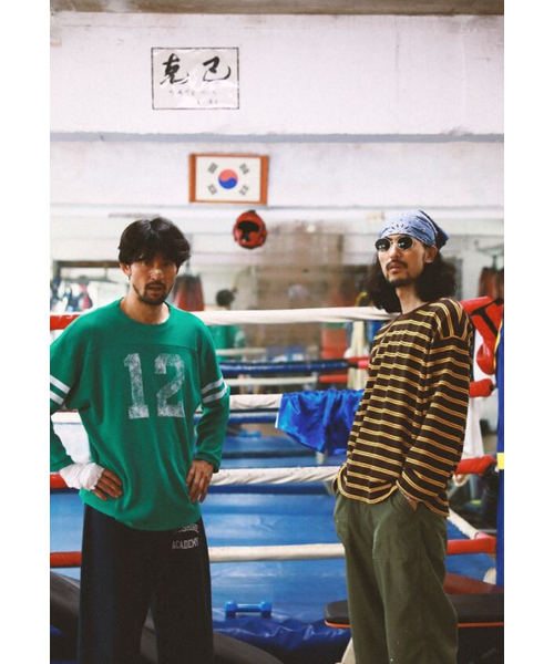 GOODNIES(グーニーズ)の「ヴィンテージサッカー3/4スリーブ。グリーン(Tシャツ/カットソー・メンズ・グリーン・LARGE/X-LARGE)」の6枚目の写真