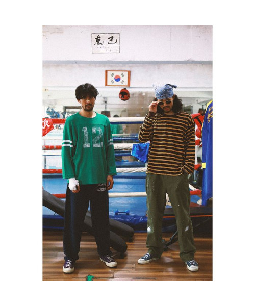 GOODNIES(グーニーズ)の「ヴィンテージサッカー3/4スリーブ。グリーン(Tシャツ/カットソー・メンズ・グリーン・LARGE/X-LARGE)」の9枚目の写真