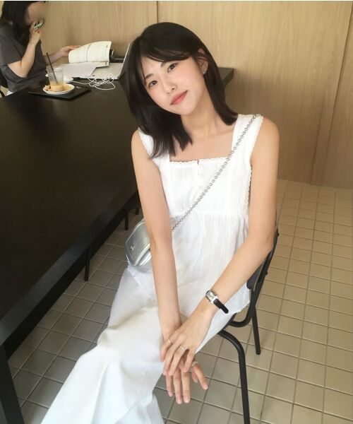 HANE（ハネ）の「フリルフレアスリーブレス_Milk（Tシャツ/カットソー・レディース・その他・SMALL/MEDIUM）」の7枚目の写真