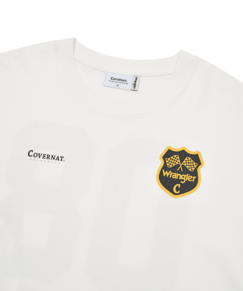 COVERNAT（カバーナット）の「[カバーナットXラングラー] 08 ヴィンテージTシャツ ホワイト（Tシャツ/カットソー・レディース・その他・SMALL/MEDIUM/LARGE/X-LARGE）」の4枚目の写真