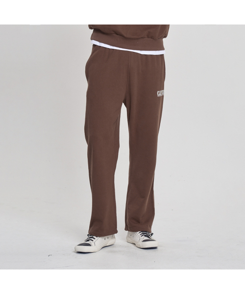 CLEVER FIELD(クレバーフィールド)の「スウェットトラックマルチワイドパンツ_ブラウン(スウェットパンツ・メンズ・ブラウン・MEDIUM/LARGE)」の2枚目の写真