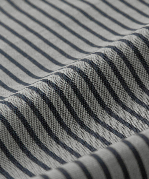 EXCONTAINER（エックスコンテナ）の「ヴィンテージピグメントストライプロングスリーブ (GREY)（Tシャツ/カットソー・メンズ・その他・MEDIUM/LARGE/X-LARGE）」の4枚目の写真