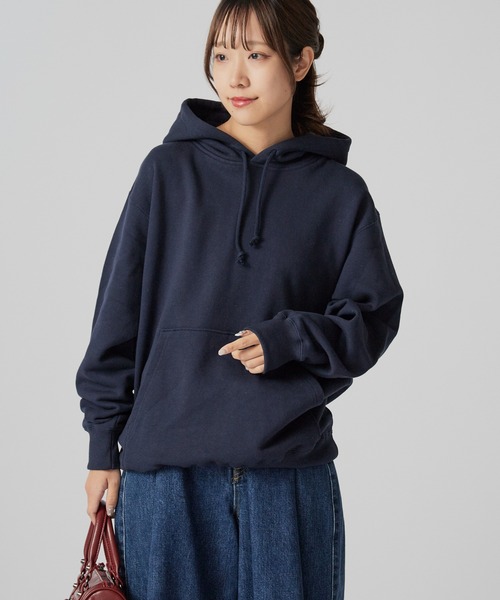 ROOPTOKYO（ループトウキョウ）の「無地ボディ ベーシック プルオーバーパーカー 中肉厚生地（パーカー・メンズ・ホワイト/ブラック/グレー/アッシュグレー/ライトブルー/レッド/ネイビー/オリーブ/バーガンディー・S/M/L/XL）」の7枚目の写真