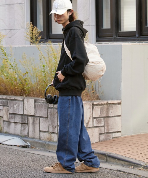 ROOPTOKYO（ループトウキョウ）の「無地ボディ ベーシック プルオーバーパーカー 中肉厚生地（パーカー・メンズ・ホワイト/ブラック/グレー/アッシュグレー/ライトブルー/レッド/ネイビー/オリーブ/バーガンディー・S/M/L/XL）」の14枚目の写真