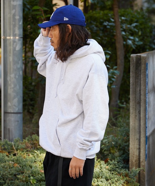 ROOPTOKYO（ループトウキョウ）の「無地ボディ ベーシック プルオーバーパーカー 中肉厚生地（パーカー・メンズ・ホワイト/ブラック/グレー/アッシュグレー/ライトブルー/レッド/ネイビー/オリーブ/バーガンディー・S/M/L/XL）」の18枚目の写真