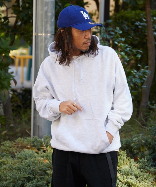 ROOPTOKYO（ループトウキョウ）の「無地ボディ ベーシック プルオーバーパーカー 中肉厚生地（パーカー・メンズ・ホワイト/ブラック/グレー/アッシュグレー/ライトブルー/レッド/ネイビー/オリーブ/バーガンディー・S/M/L/XL）」の19枚目の写真