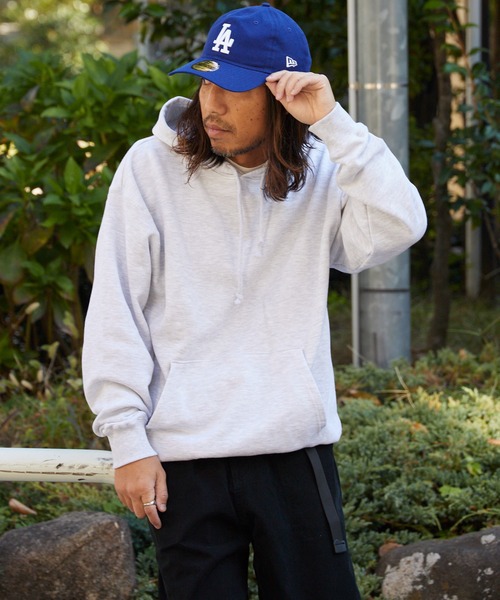 ROOPTOKYO（ループトウキョウ）の「無地ボディ ベーシック プルオーバーパーカー 中肉厚生地（パーカー・メンズ・ホワイト/ブラック/グレー/アッシュグレー/ライトブルー/レッド/ネイビー/オリーブ/バーガンディー・S/M/L/XL）」の20枚目の写真