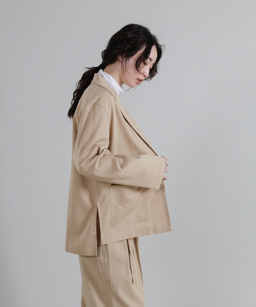 select MOCA Et（セレクトモカエト）の「【Et】Two-Tuck Ribbon Straight Pants（スラックス・レディース・ブラック/ベージュ・LARGE/MEDIUM）」の17枚目の写真