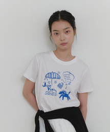 PIKNIC DOG T-SHIRT_WHITE