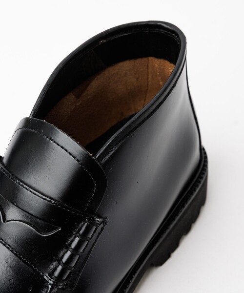 G.H.BASS（ジーエイチバス）の「【G.H.BASS】BA11540 / ハイカット ローファー（ローファー・メンズ・ブラック・8/9）」の8枚目の写真