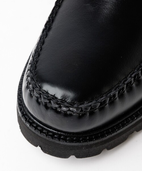 G.H.BASS（ジーエイチバス）の「【G.H.BASS】BA11540 / ハイカット ローファー（ローファー・メンズ・ブラック・8/9）」の9枚目の写真