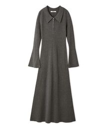 SNIDEL | Sustainableスキッパーニットワンピース(ワンピース)