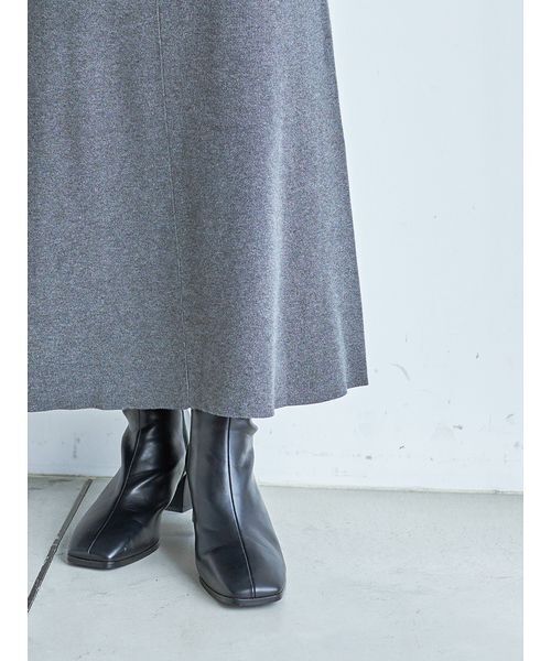 Sustainableスキッパーニットワンピース（ワンピース）｜SNIDEL