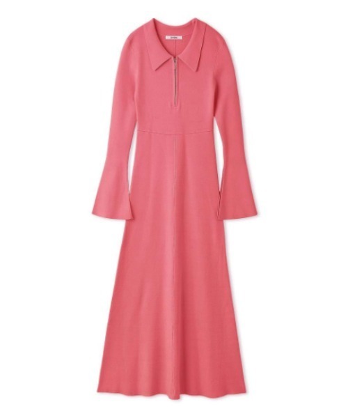 Sustainableスキッパーニットワンピース（ワンピース）｜SNIDEL