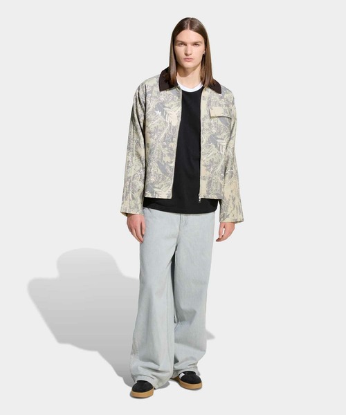 adidas（アディダス）の「90s オルタナティブ スポーツ ワイドレッグ スケーター ジーンズ / アディダスオリジナルス adidas Originals（その他パンツ・メンズ・ブルー・34inch/33inch/28inch/29inch/30inch/31inch/32inch/35inch/36inch/37inch/38inch）」の5枚目の写真