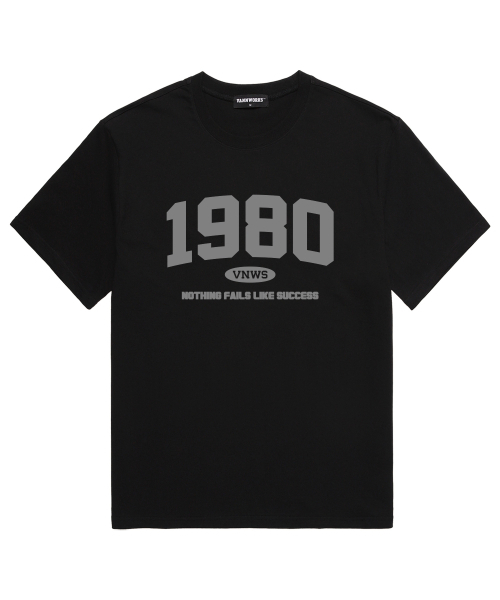 VANNWORKS(バンワークス)の「1980 半袖Tシャツ (VS0043) ブラック/グレー(Tシャツ/カットソー・レディース・その他・LARGE/MEDIUM/SMALL/X-LARGE/XX-LARGE)」の1枚目の写真