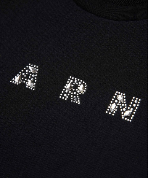 MARNI(マルニ)の「MARNI(マルニ)Kids & Junior ブランドロゴ半袖ワンピース(ワンピース・キッズ・ブラック/グレー・6Y/8Y/10Y/12Y/14Y/4Y)」の5枚目の写真