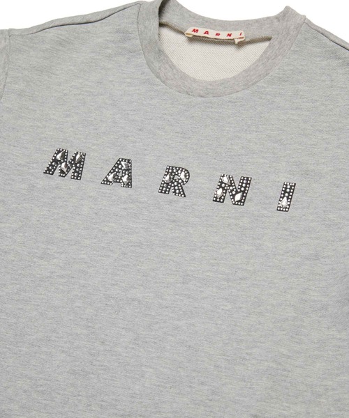 MARNI(マルニ)Kids & Junior ブランドロゴ半袖ワンピース（ワンピース