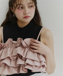 キャミソール（ピンク/桃色系・フリル）ファッション通販 - ZOZOTOWN