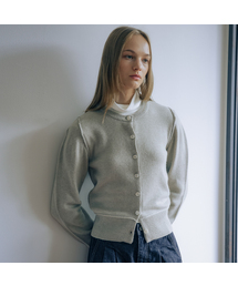 Wool blended line detail cardigan [TIWT01CD03]_3color