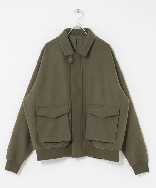 セール】『UR TECH』カットメルトンブルゾン（ブルゾン）｜SENSE OF