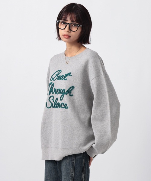 PAGEBOY(ページボーイ)の「ロープロゴニットプルオーバー(Tシャツ/カットソー・レディース・オフホワイト/ブラック/グレー・FREE)」の20枚目の写真