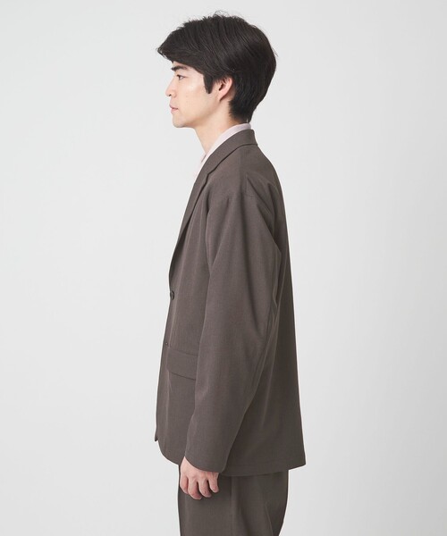 green label relaxing（グリーンレーベルリラクシング）の「FREELITCH カジュアル 2B ジャケット -2WAYストレッチ・吸水速乾-（テーラードジャケット・メンズ・コバルトブルー/ダークブラウン/ブラック・XL/L/M/S）」の5枚目の写真