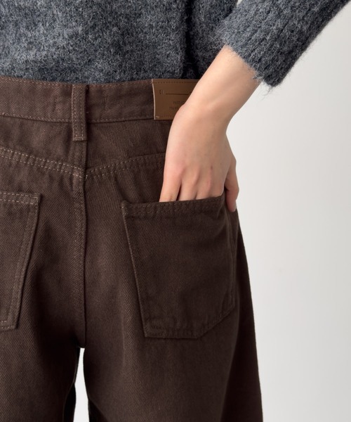 CANAL JEAN（キャナルジーン）の「El mar　裏起毛カーブパンツ（その他パンツ・レディース・ブラウン・SMALL/MEDIUM）」の10枚目の写真