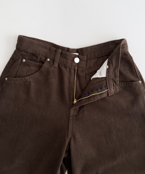 CANAL JEAN（キャナルジーン）の「El mar　裏起毛カーブパンツ（その他パンツ・レディース・ブラウン・SMALL/MEDIUM）」の12枚目の写真