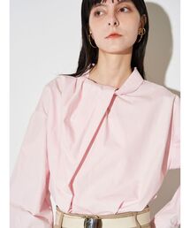 ELENDEEK | ツイストギャザーブラウス(シャツ/ブラウス)