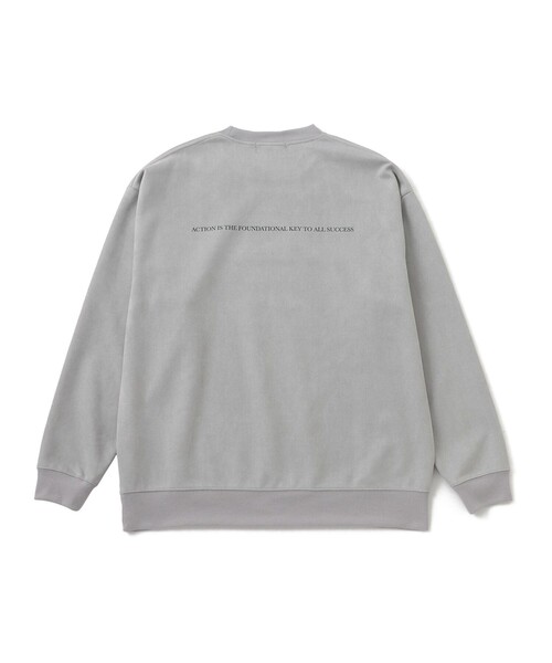 le cercle ADAM ET ROPE'（ルセルクルアダムエロペ）の「2ポイントモイストタッチプルオーバー（Tシャツ/カットソー・メンズ・チャコールグレー/ライトグレー/ベージュ・L/LL/M）」の4枚目の写真
